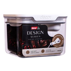 Decor Design Series Pantry Clear 920ml Clear