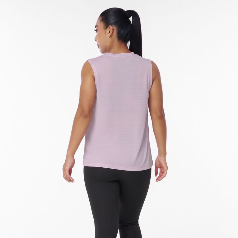Active Intent Women's Panel Tank, Purple, hi-res
