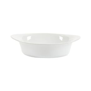 Living & Co Ceramic Oval Oven Baker White