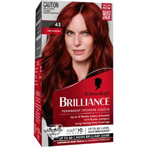 Schwarzkopf Brilliance Hair Colour Red Passion 43
