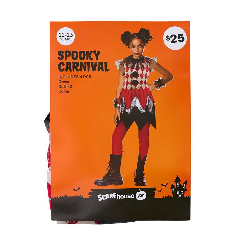 Scarehouse Spooky Carnival Kids' Costume 11-13 Years, , hi-res