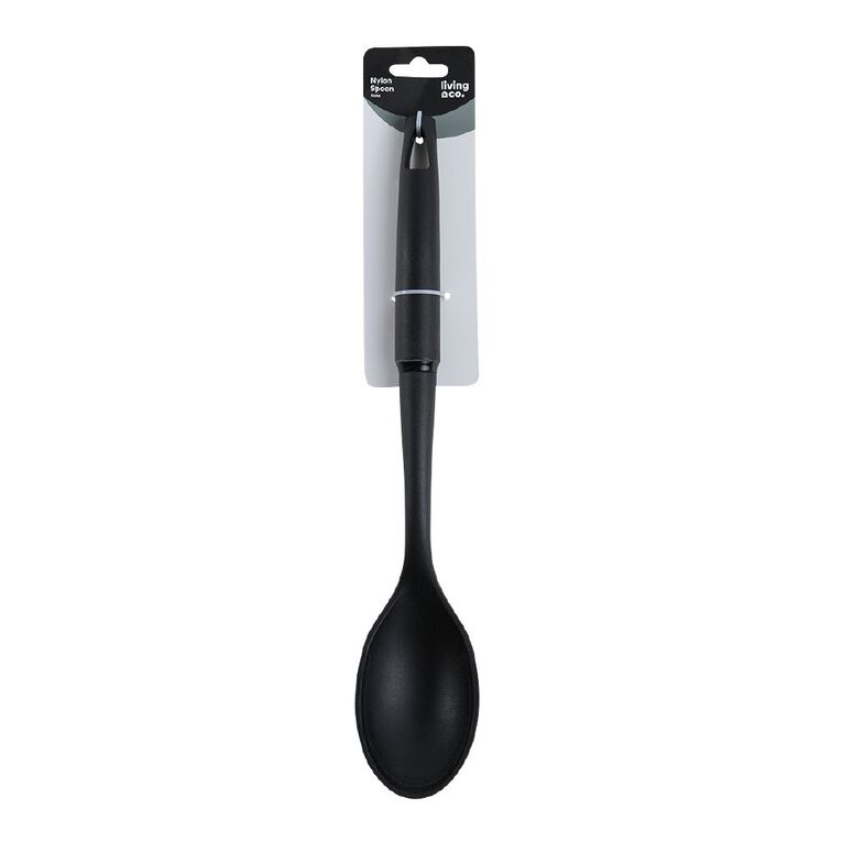 Living & Co Nylon Spoon Black, , hi-res