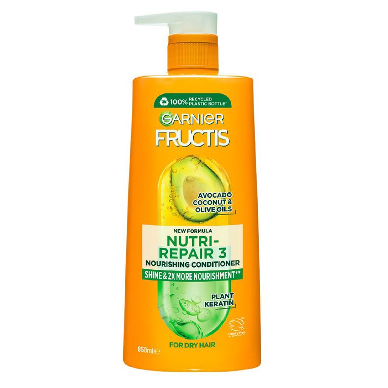 Garnier Fructis NutriRepair 3 Conditioner 850ml, , hi-res