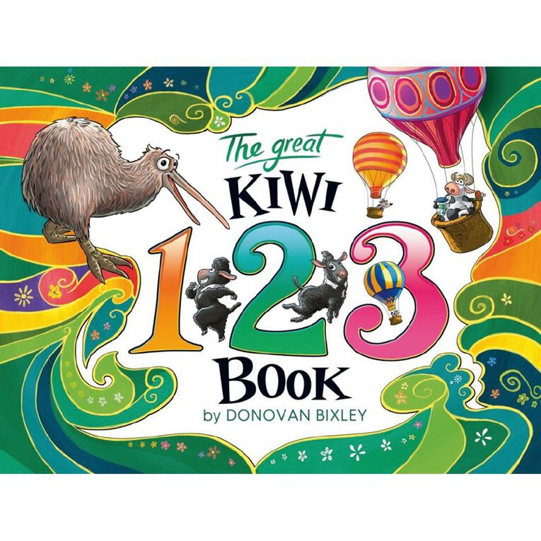 The Great Kiwi 123 by Donovan Bixley, , hi-res