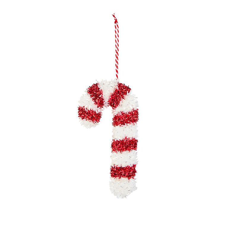 Wonderland Christmas Tree Decoration Tinsel Shapes Assorted, , hi-res