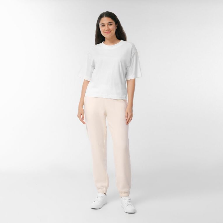 H&H Women's Essential Trackpants, Cream, hi-res