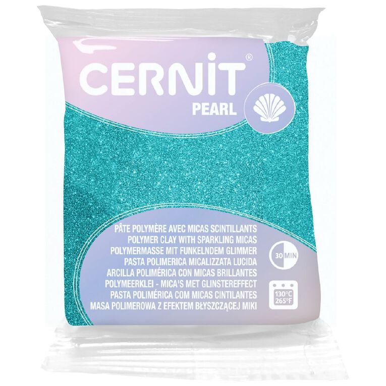 Cernit Polymer Clay Pearl 56g Green, , hi-res