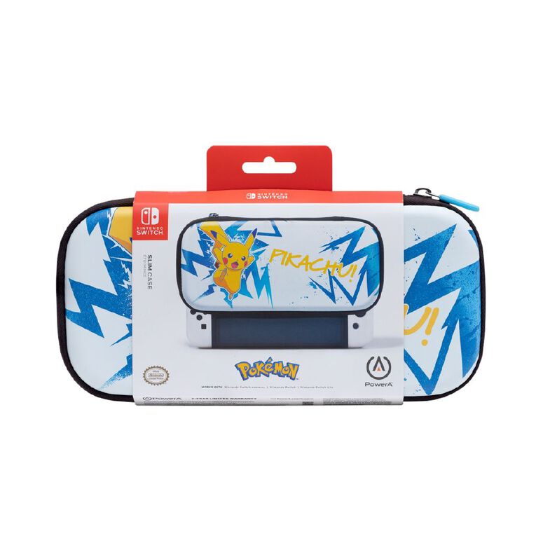 PowerA Slim Case for Nintendo Switch Pikachu High Voltage, , hi-res