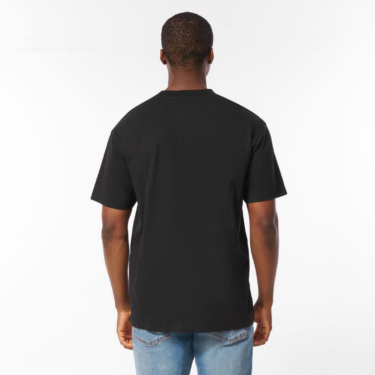 H&H Men's Relaxed Fit Graphic Tee, Black snake, hi-res