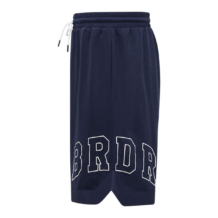 Garage Men's Baggy Basketball Shorts, Blue Dark, hi-res
