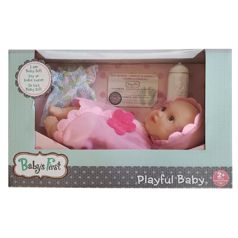 Baby's First 13 In Skin So Soft Playful Baby Softina Bath Doll Assorted, , hi-res