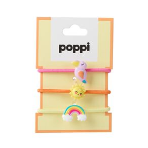 Poppi Hair Elastics Summer 3 Pack