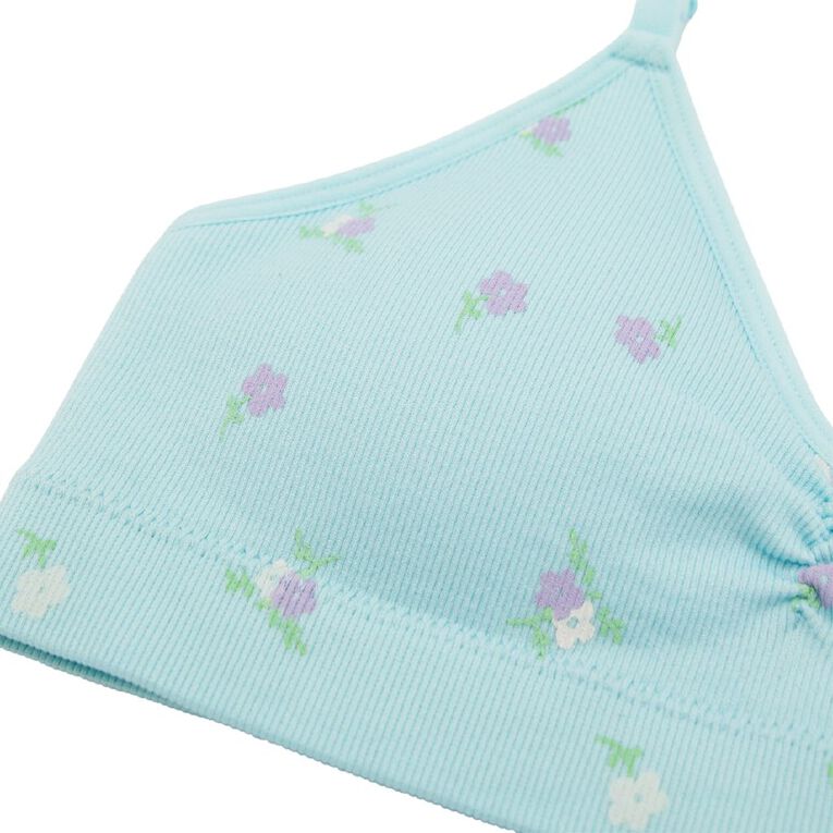 Clio Teen Seamfree Ditsy Crop, Blue Light, hi-res