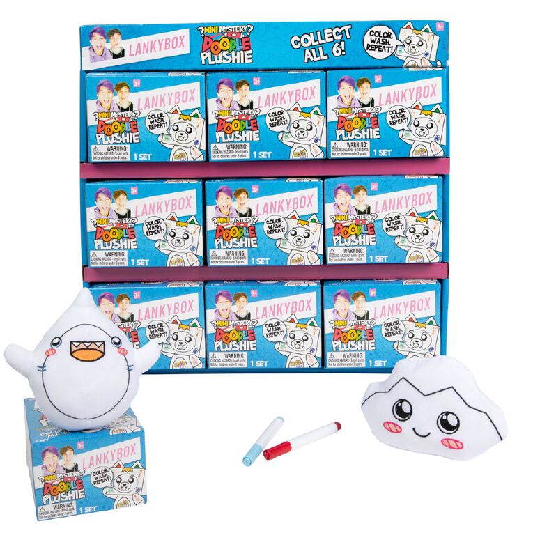LankyBox Mini Mystery Plush Doodle Plush Series Assorted, , hi-res