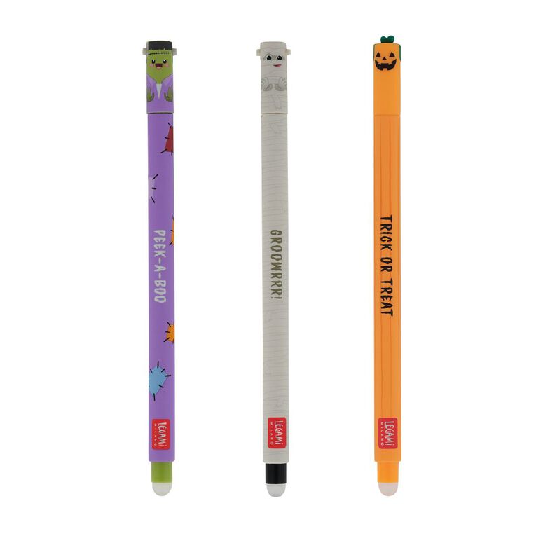 Legami Erasable Gel Pen Boo 3 Pack, , hi-res