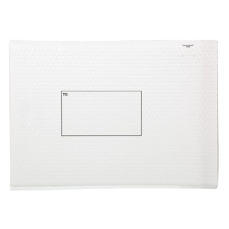 Mail Bag Size 7 Lite 380 x 480mm White, , hi-res
