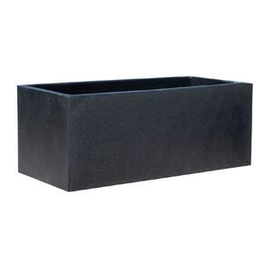 Kiwi Garden Terrazzo Trough Black