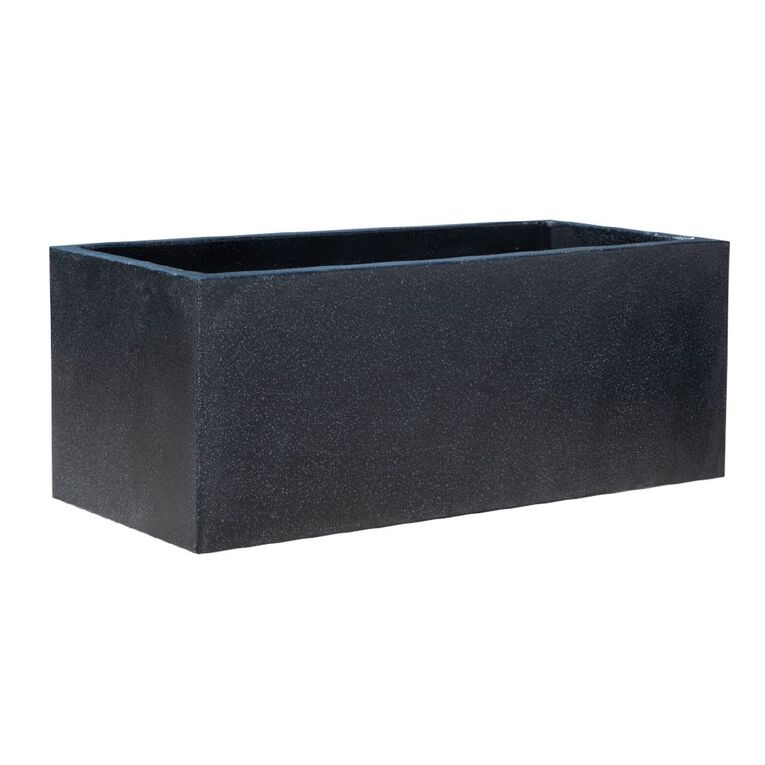Kiwi Garden Terrazzo Trough Black, , hi-res