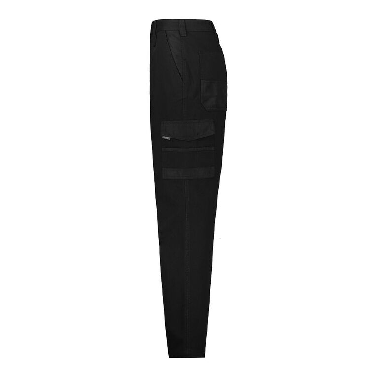 Rivet Men's Utility Pants, Black, hi-res
