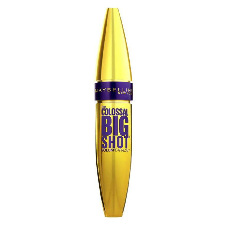 Maybelline Volume Express The Colossal Big Shot Mascara Blackest Black, , hi-res