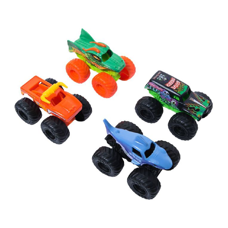 Monster Jam 1:72 Truck 4 Pack Set, , hi-res