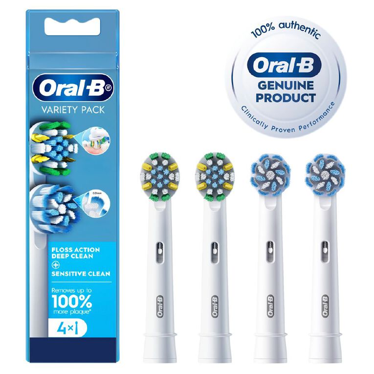 Oral-B Variety Pack Replacement Brush Heads 4 Pack, , hi-res