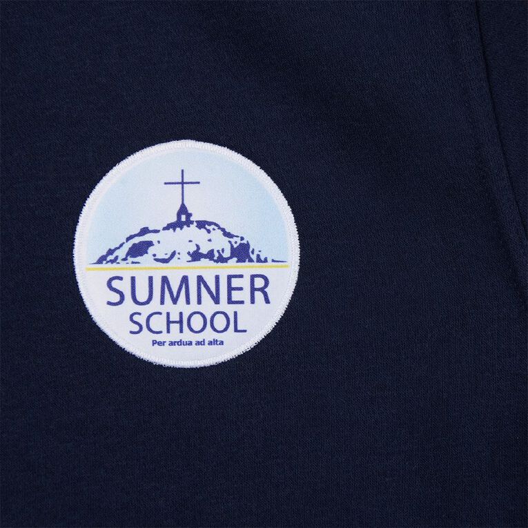 Schooltex Sumner School Tunic Sweatshirt with Badge, Navy, hi-res