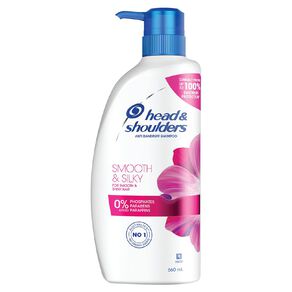 head & shoulders anti dandruff shampoo for smooth & shiny hair 660 ml