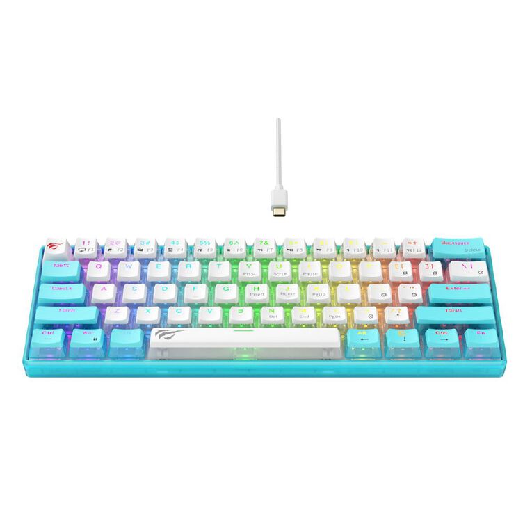 Gamenote RGB Backlit Mechanical Gaming Keyboard Blue, , hi-res