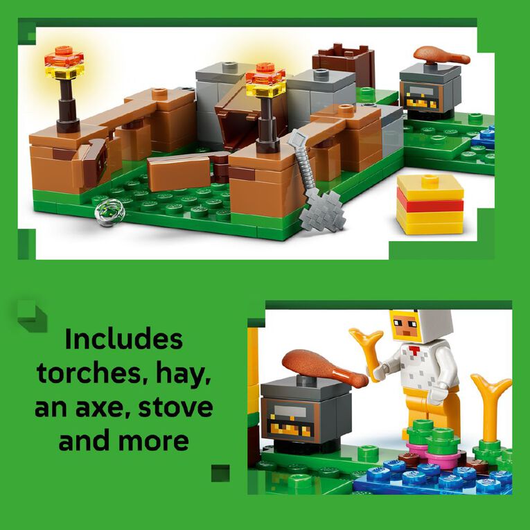 LEGO Minecraft Chicken Farm 21585, , hi-res