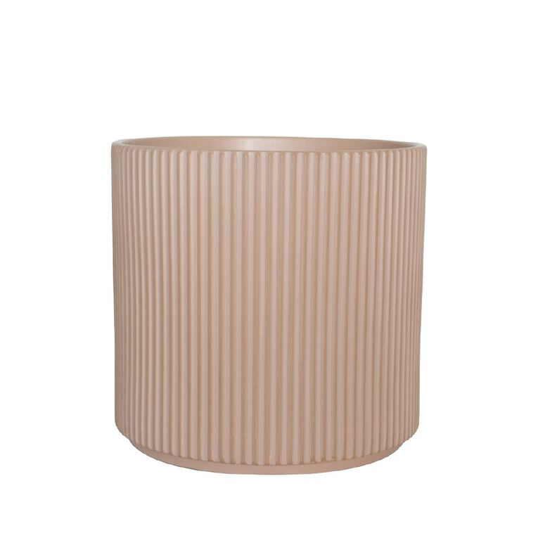 Northcote Pottery Mia Cylinder Pot-Nat 22.5cm, , hi-res
