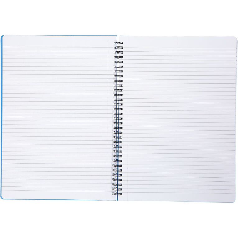 WS Notebook PP Wiro 200 Pages Soft Cover Blue Mid A4, , hi-res