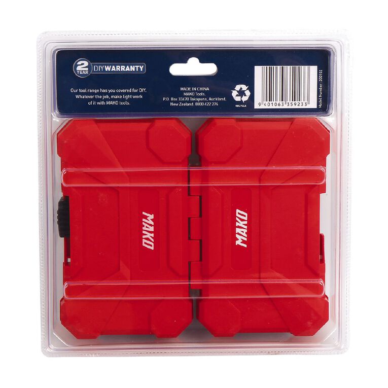 Mako 34 Piece Impact Driver Bit Set, , hi-res