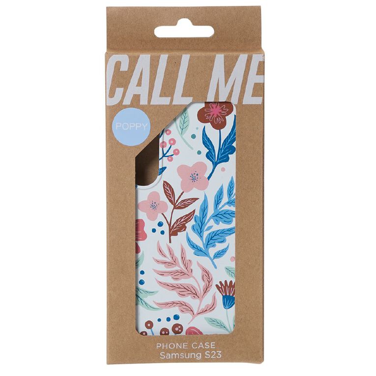 Poppy Poppy S23 Case Flowers, , hi-res