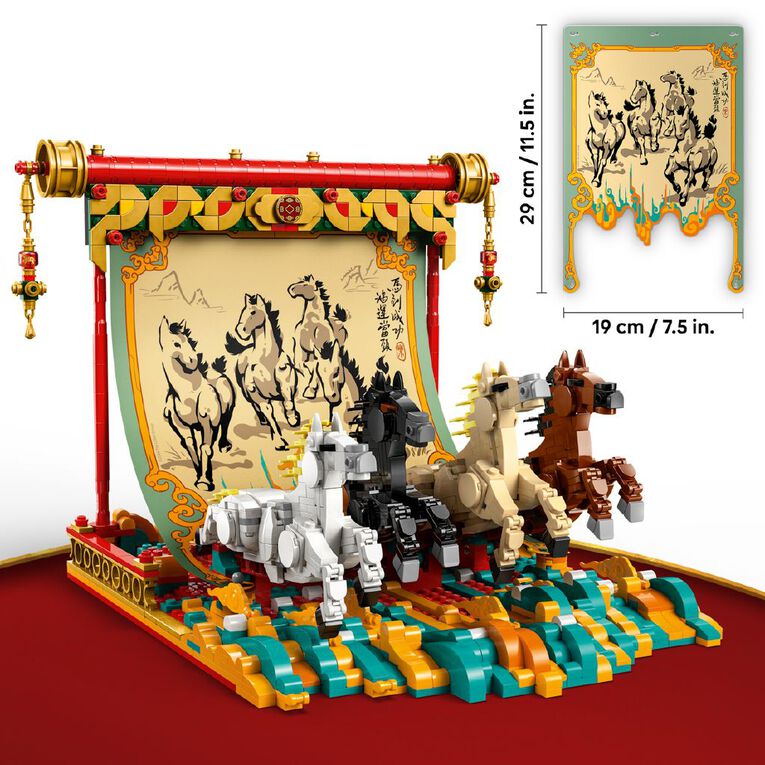 LEGO Chinese Festivals Spring Galloping Horses 80119, , hi-res