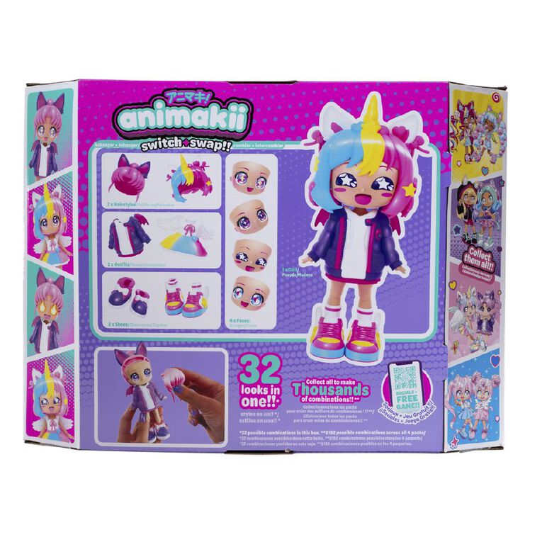 Animakii Doll Set Assorted, , hi-res
