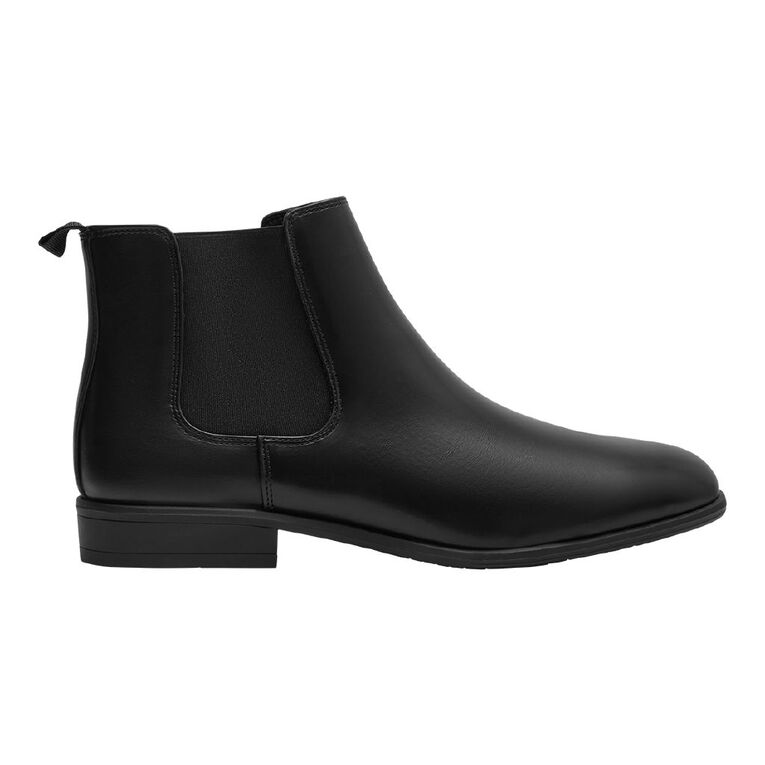 H&H Men's Cyrus Slip On Boots, Black, hi-res