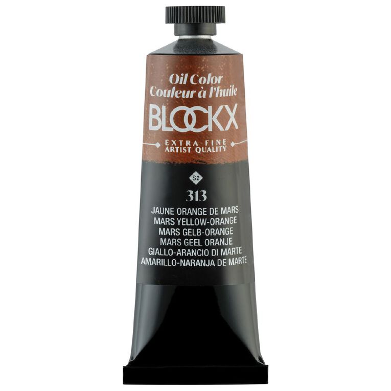 BLOCKX Oil Tube 35ml S2 313 Mars Yellow Orange Orange, , hi-res