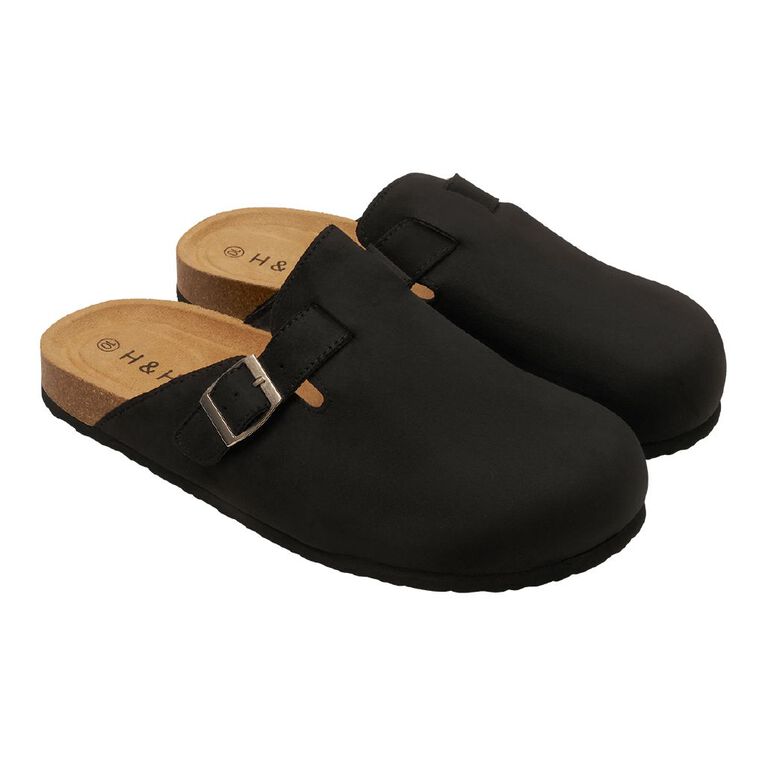 H&H Men's Micah Sandals, Black, hi-res
