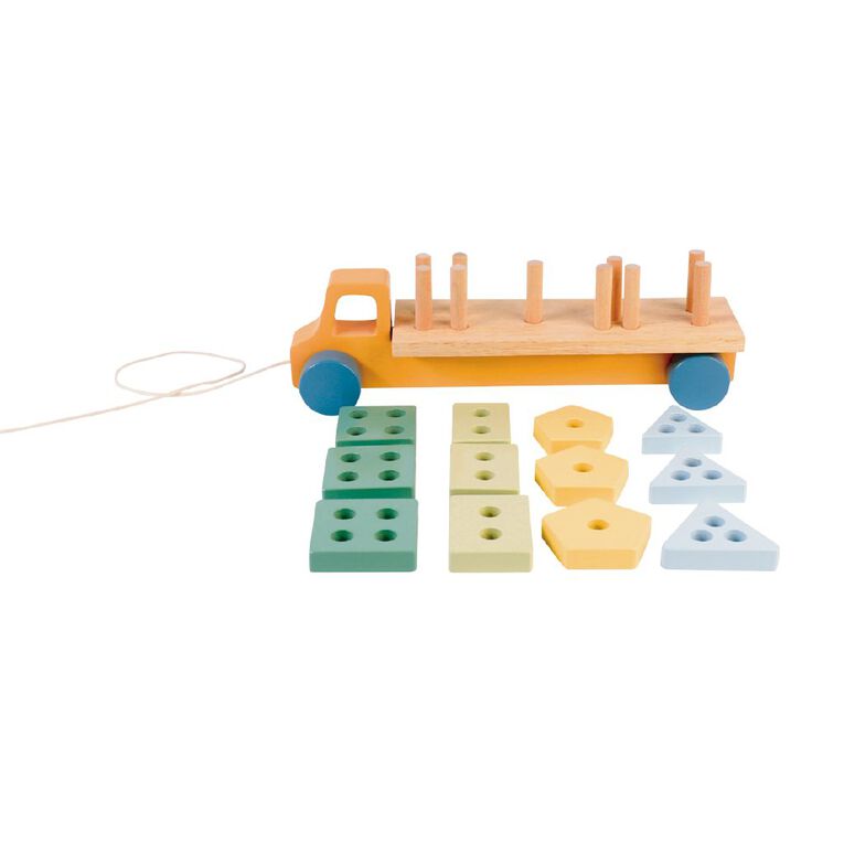 Play Studio Wooden Shape Sorter Truck, , hi-res