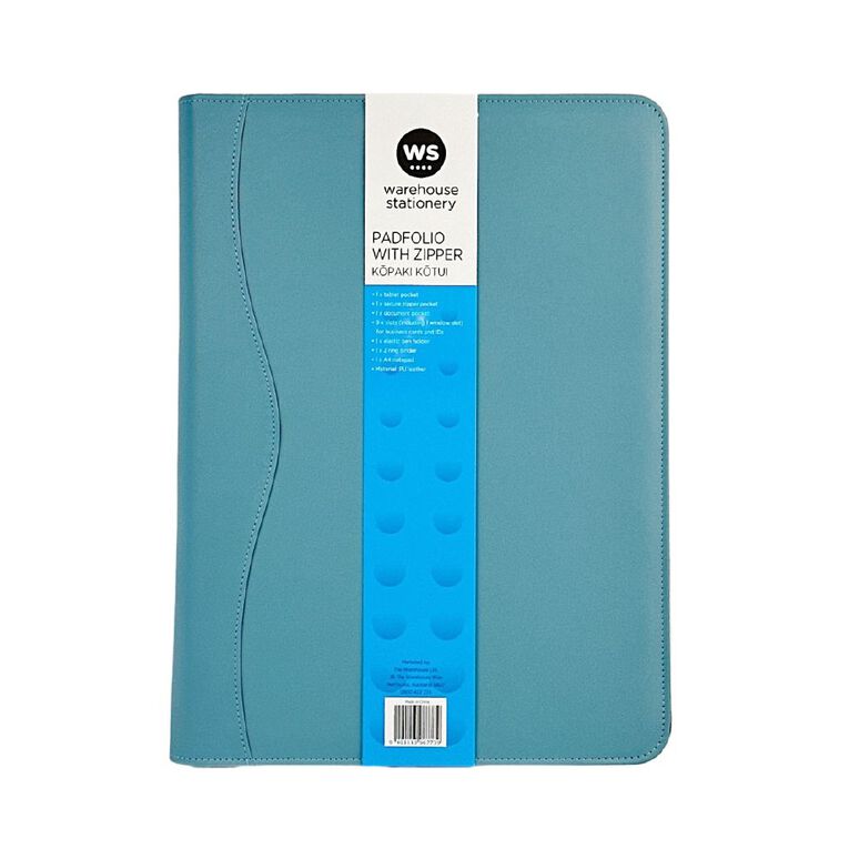 WS Pad Folio With Notepad Green, , hi-res