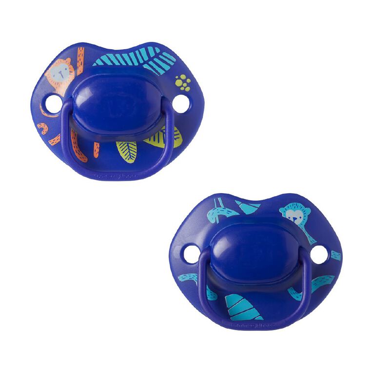 Tommee Tippee 6-18 Months Closer To Nature Silicon Soother 2 Pack, , hi-res