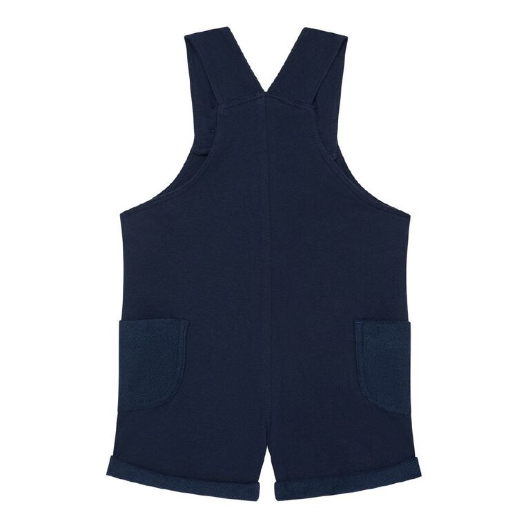 Young Original Toddler Terry Dungaree, Blue Dark, hi-res