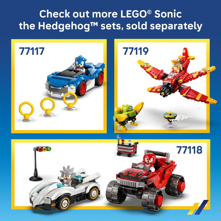 LEGO Sonic Shadow's Mech vs. G.U.N. Trooper 77120, , hi-res