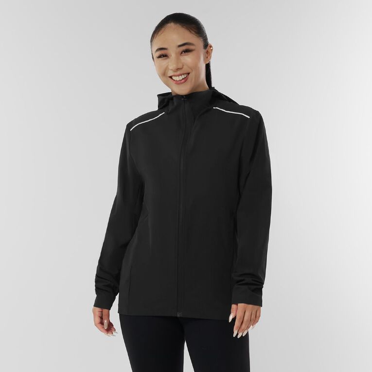 Active Intent Women's Stretch Active Jacket, Black, hi-res