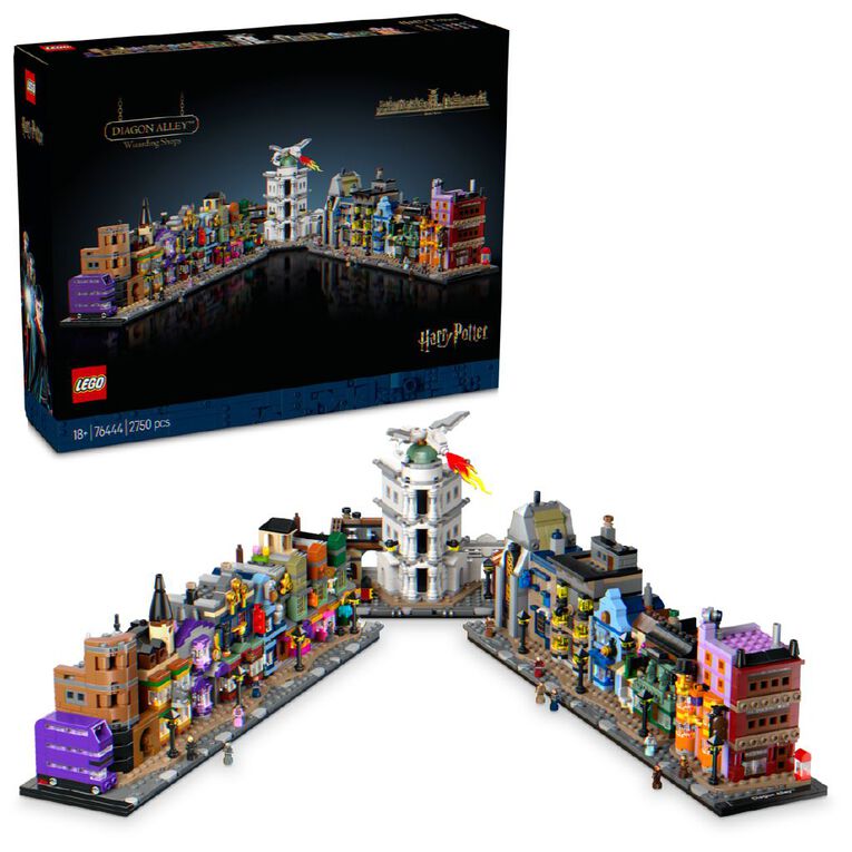 LEGO Harry Potter Diagon Alley Wizarding Shops 76444, , hi-res