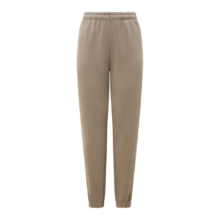 H&H Women's Essential Trackpants, Brown Light, hi-res
