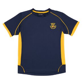 Schooltex Kowhai Intermediate PE Tee with Embroidery