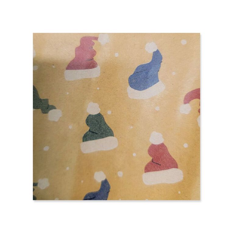 Wonderland Kraft Christmas Gift Wrap 70cm x 5m Assorted, , hi-res