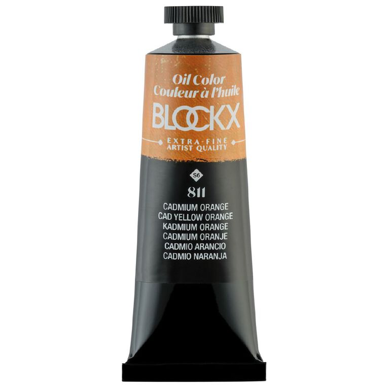 BLOCKX Oil Tube 35ml S6 811 Cadmium Orange, , hi-res